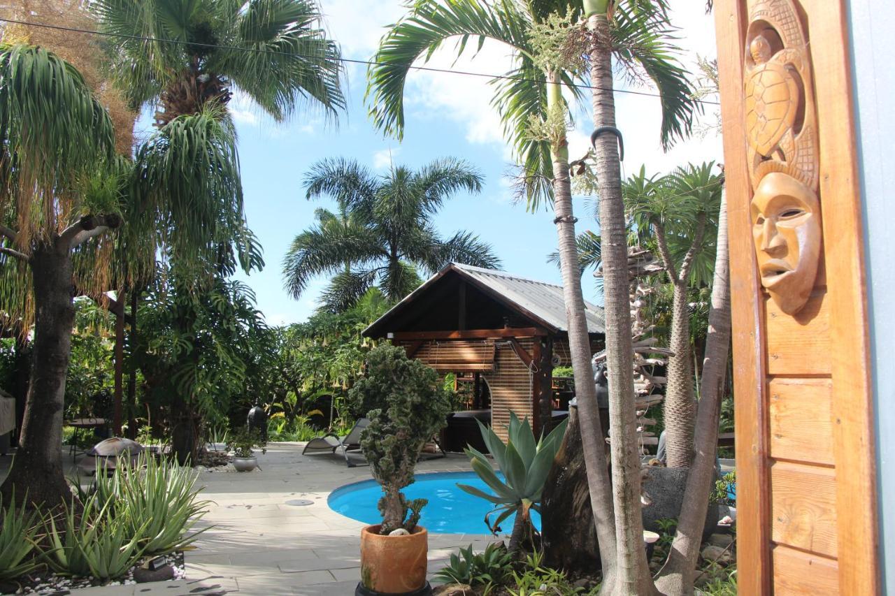 Lodge Le Palissandre à LA LIANE DE JADE 974- jacuzzi privatif - piscine Le Bois de Nefles  Esterno foto